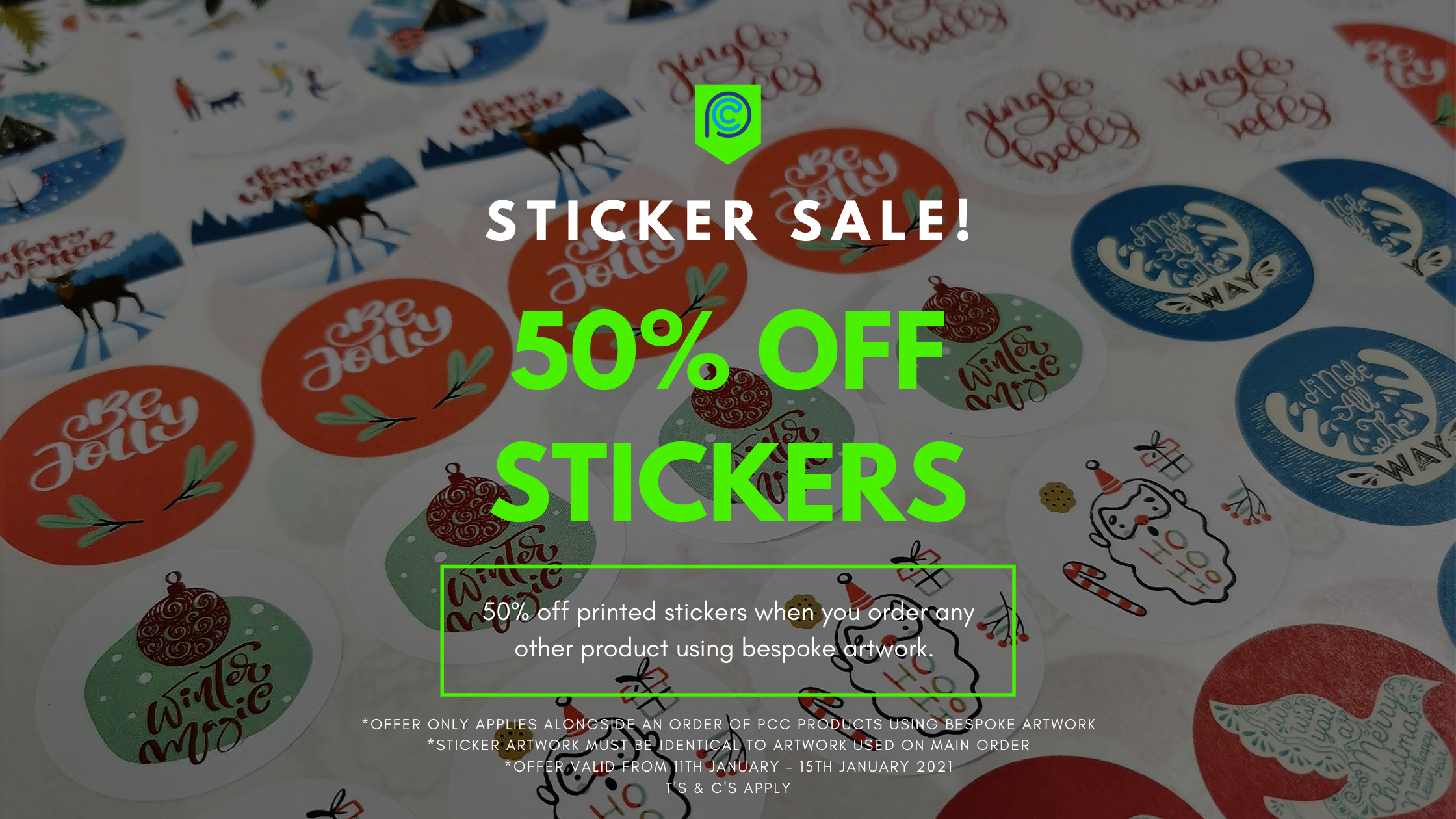 Printed Stickers Sale